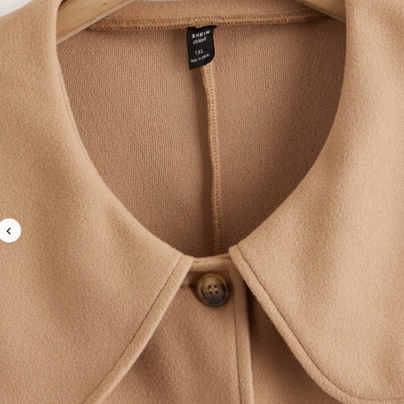 Statement Collar Overcoat - Picture 5 of 5